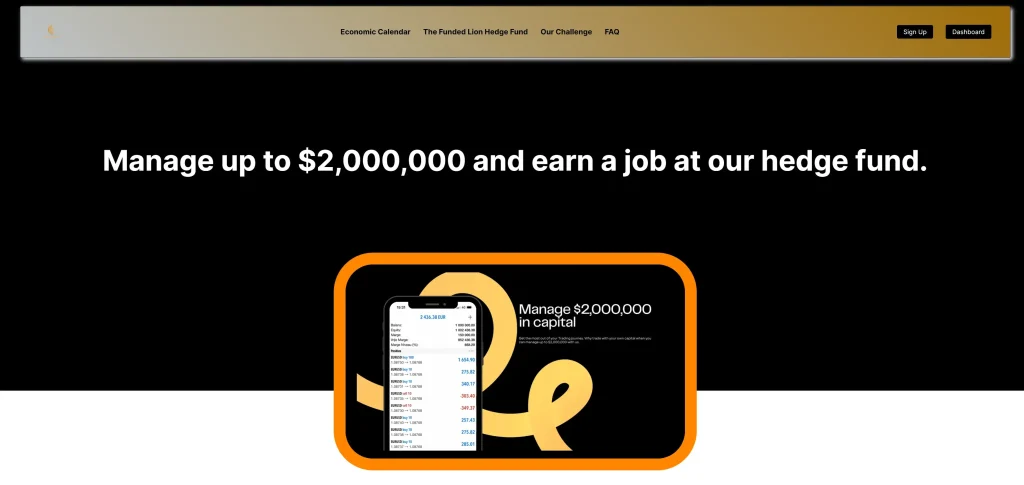 Funded Lion Review brokersonline
